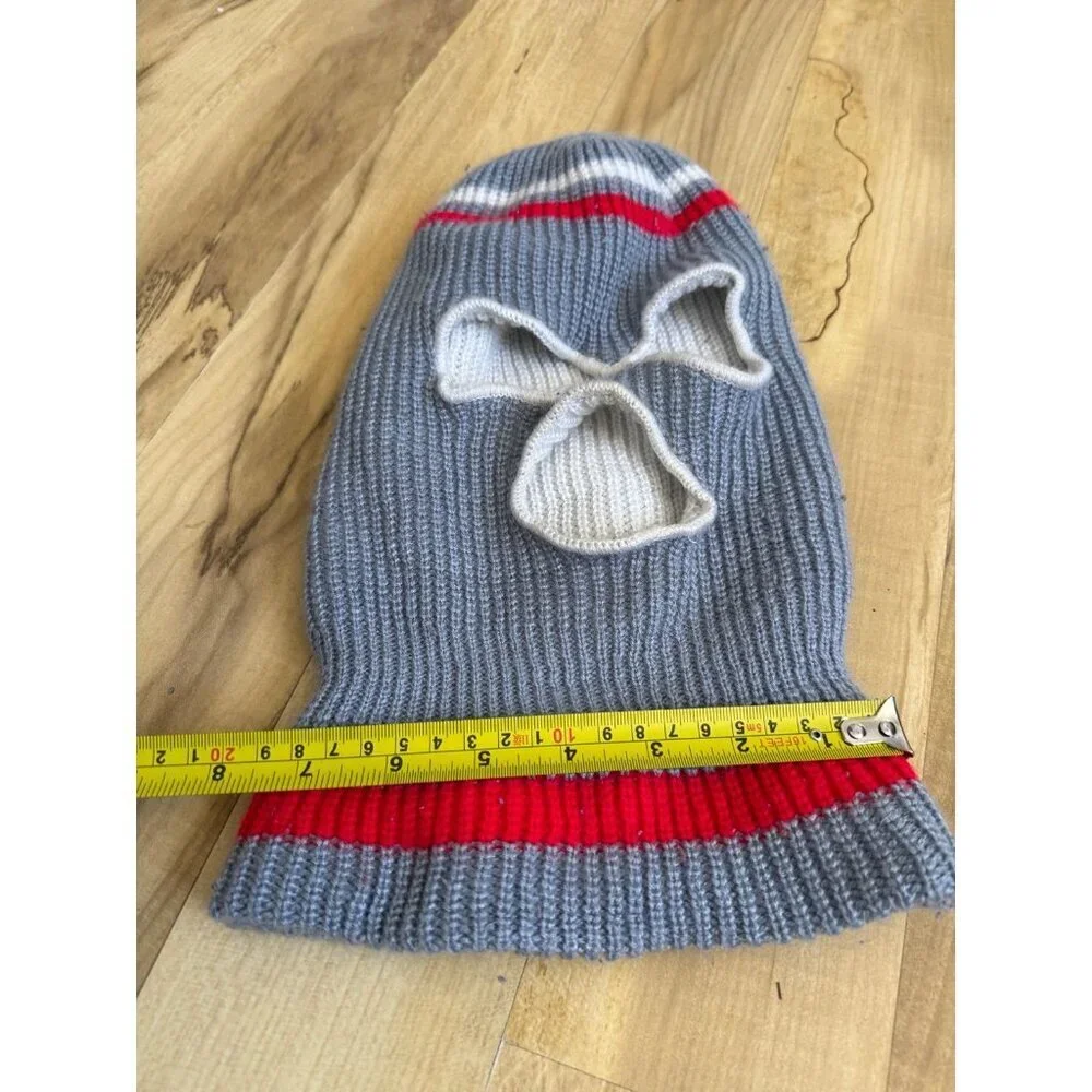 Knit Ski Mask Balaclava with Face Openings